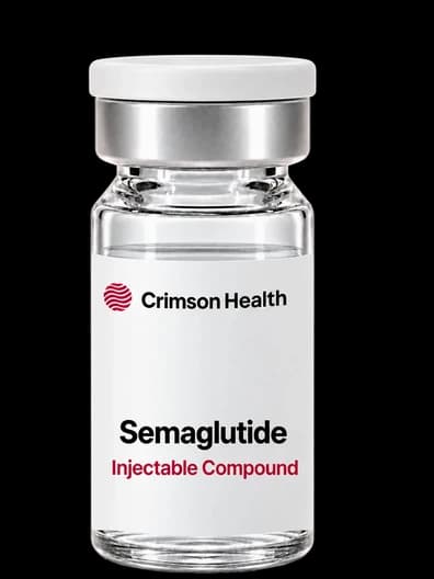 Crimson Health compounded semaglutide vial